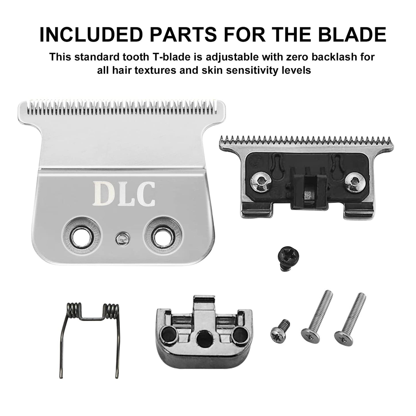 FX707Z Replacement DLC 2.0 Trimmer Blade Compatible with Babyliss FX787 & FX726 Trimmer,Compatible with Babyliss DLC 2.0 Trimmer Blade,Silver Visit the Audoc Store